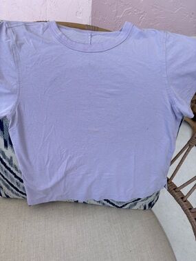 Lilac  Lululemon T-shirt  size 4